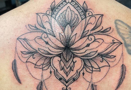 Peony tattoo
