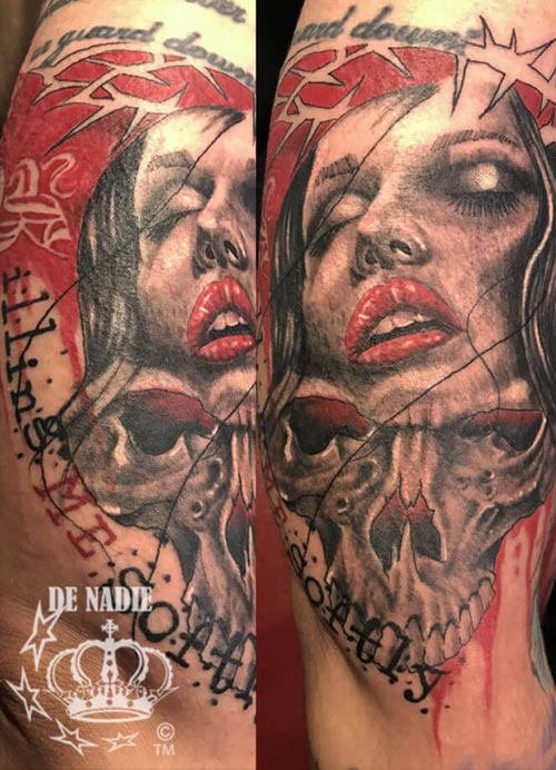 tatuaje japones por Infierno Queens